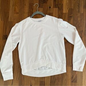 Zella Women’s White Crewneck Sweatshirt - Size Medium